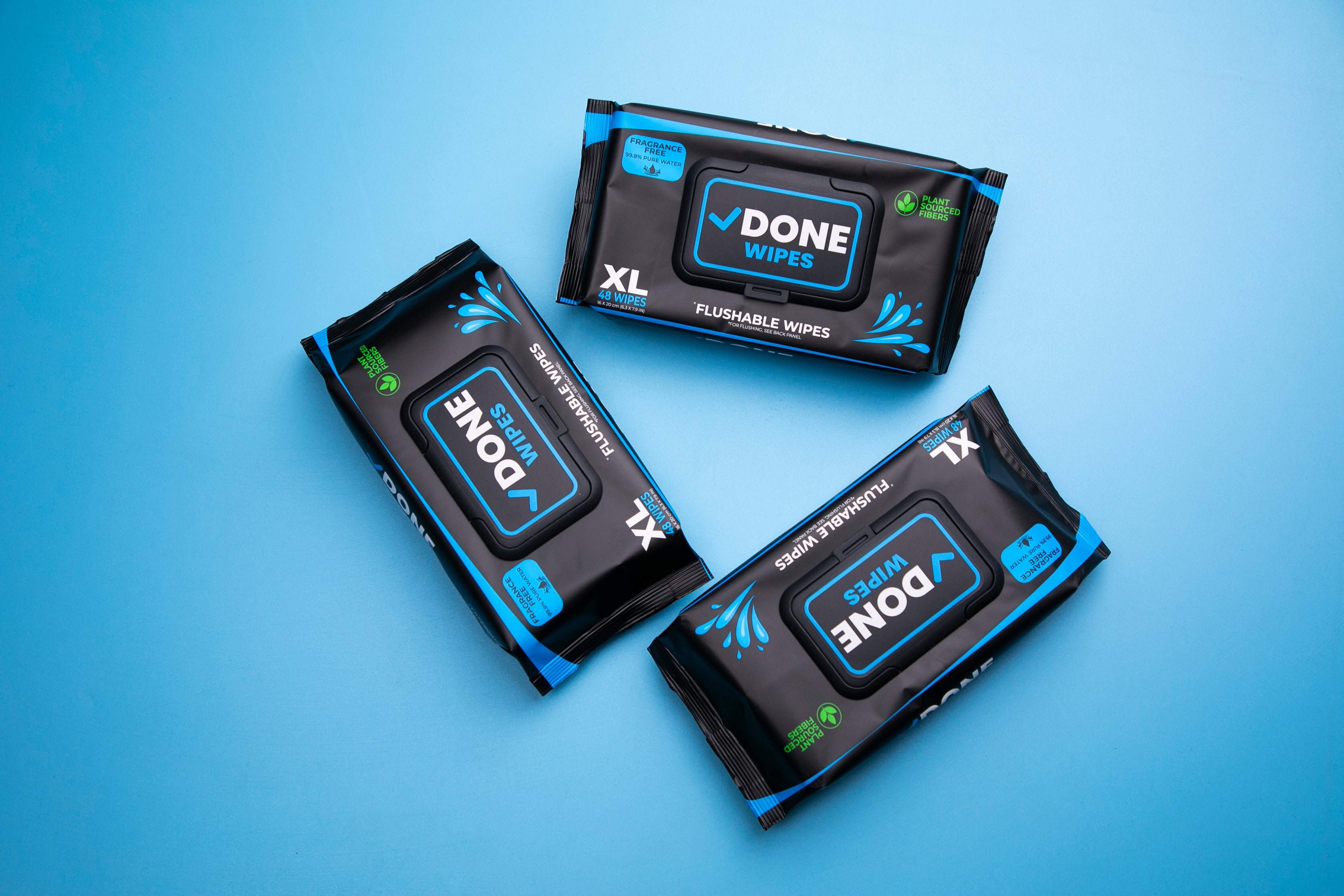 Flushable Wet Wipes (3-Pack)